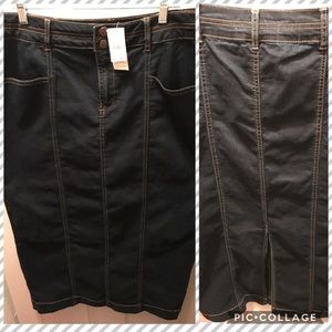 Cato denim skirt size 16W